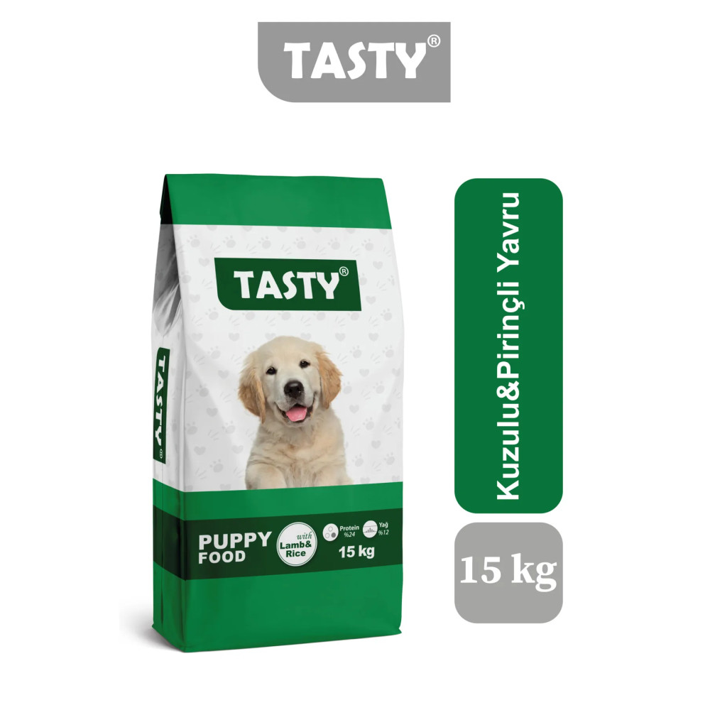 Tasty Kuzulu&Pirinçli Yavru Köpek Maması 15 KG Evcil Hayvan Ürünleri Fiyatı