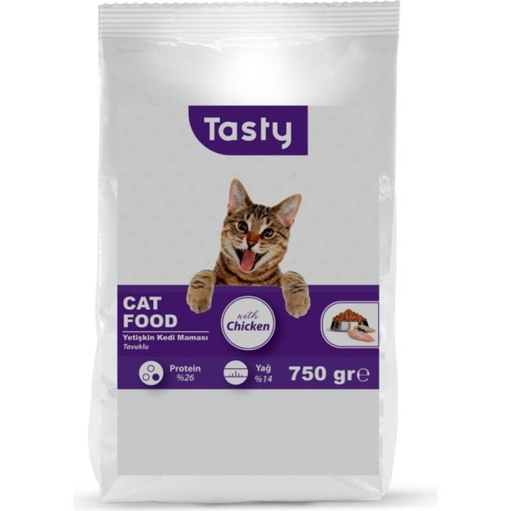 Tasty Tavuklu Yetişkin Kedi Maması 750 gr - 1 Evcil Hayvan Ürünleri Fiyatı