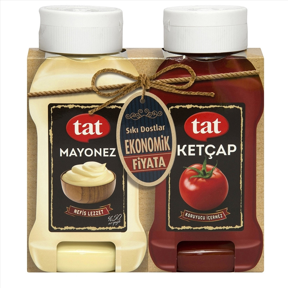 Tat 2'li Ekonomik Ketçap+Mayonez 390+345 g Sos Fiyatı