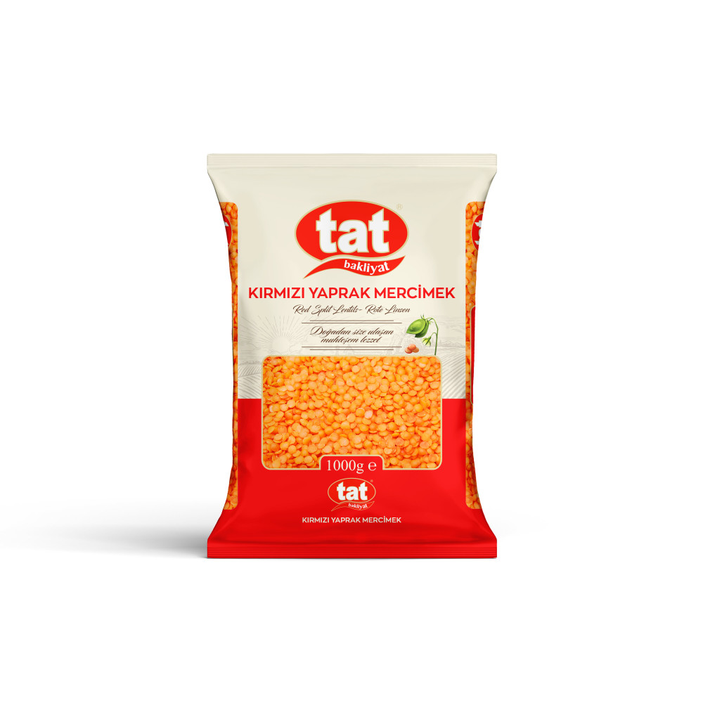 Tat İthal Yaprak Kırmızı Mercimek 1 kg Bakliyat Fiyatı