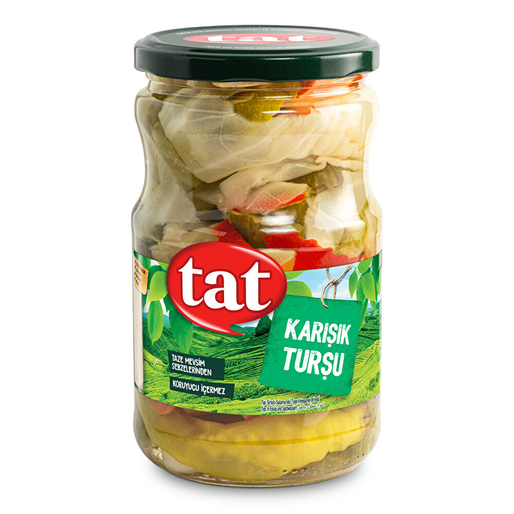 Tat Karışık Turşu 650 G Konserve Fiyatı