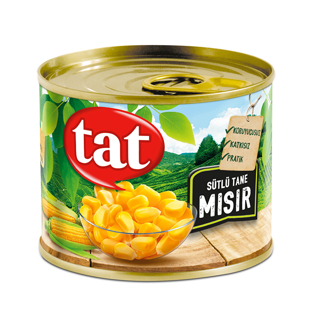 Tat Mısır Konserve Teneke 220 G Konserve Fiyatı