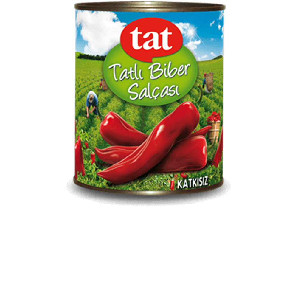 Tat Tatlı Biber Salçası 4,35 kg Konserve Fiyatı