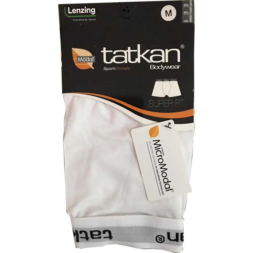 Tatkan Erkek Boxer Modal Pamuklu Beyaz Erkek Boxer Fiyatı