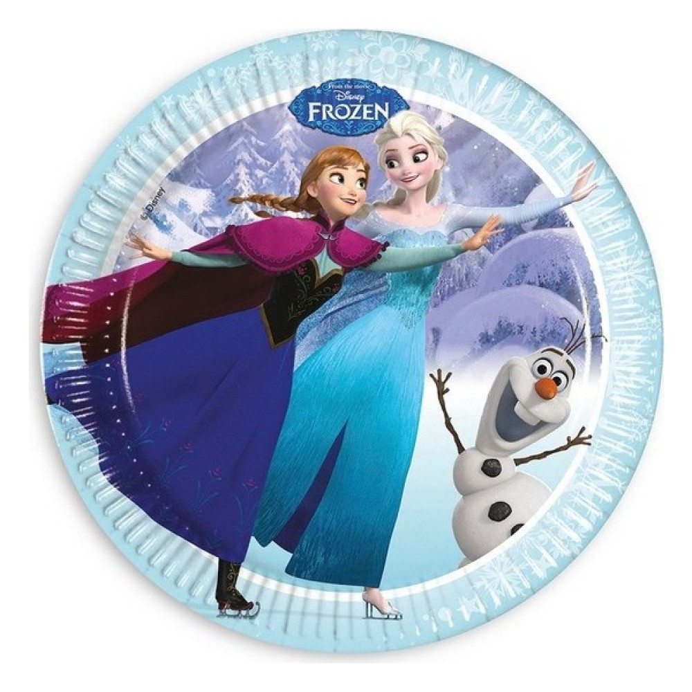 Tatlı Günler Siyah Lale Karlar Ülkesi Anna Elsa Frozen Parti Tabak Oyuncak Fiyatı