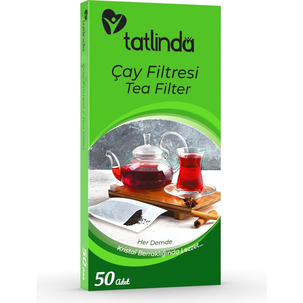 Tatlinda Çay Filtresi 50 Li 10 Kutu( 500 Filtre) - 50 Adet Diğer Fiyatı