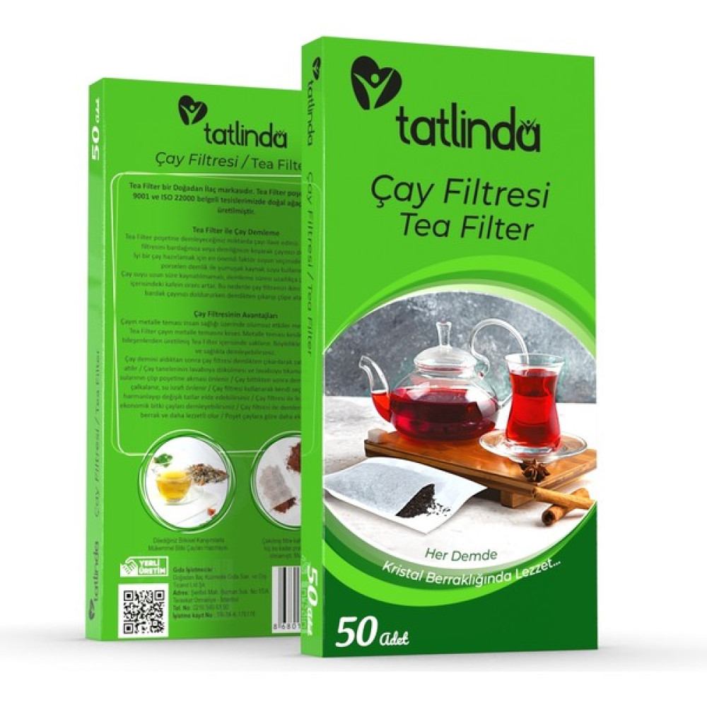 Tatlinda Çay Filtresi 50 Li FİLTRE40 PAKET(2000 Çay Filtresi) - 40 Adet Çay / Çaydanlık Setleri Fiyatı