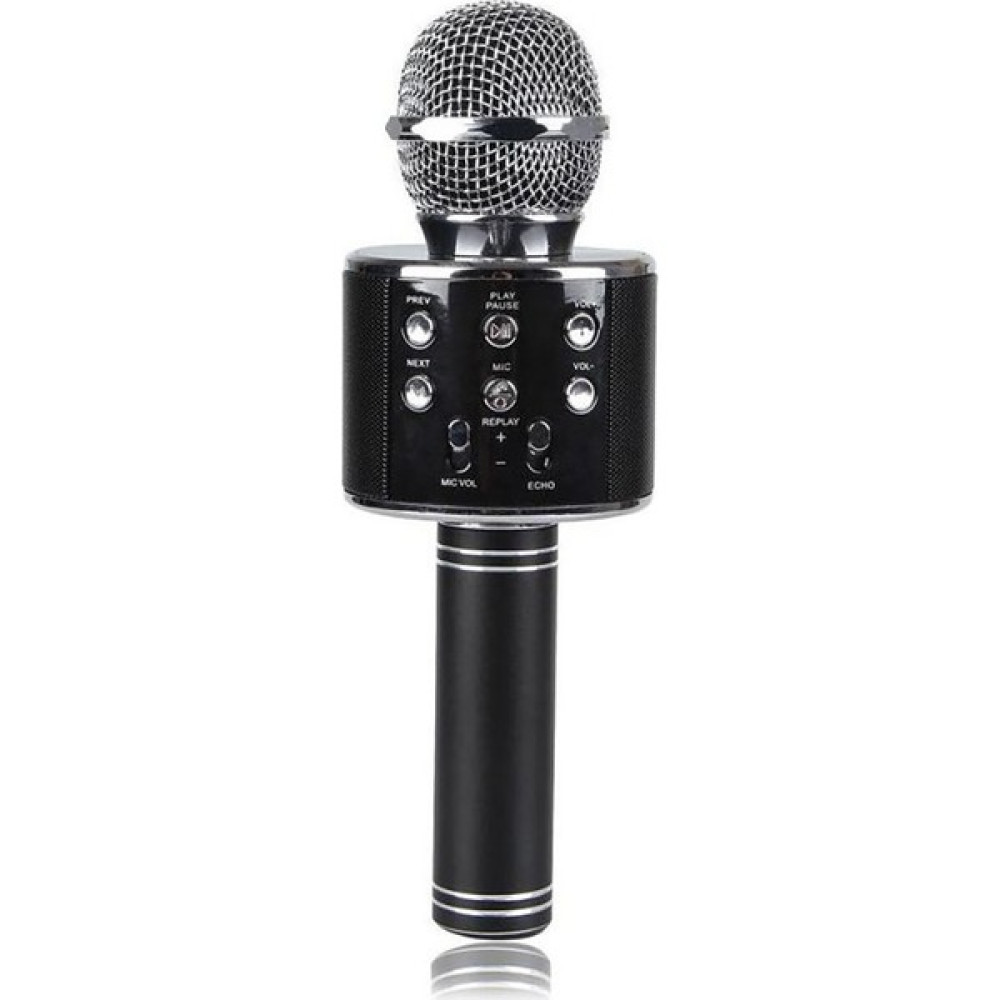 Tatu Handheld Ktv Karaoke Mikrofon Black WS-858 - Siyah Müzik Aletleri Fiyatı