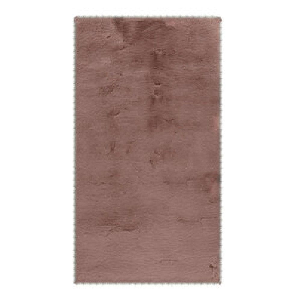 Tavşan Post Fake Pembe 80x150 cm Salon Halısı Fiyatı