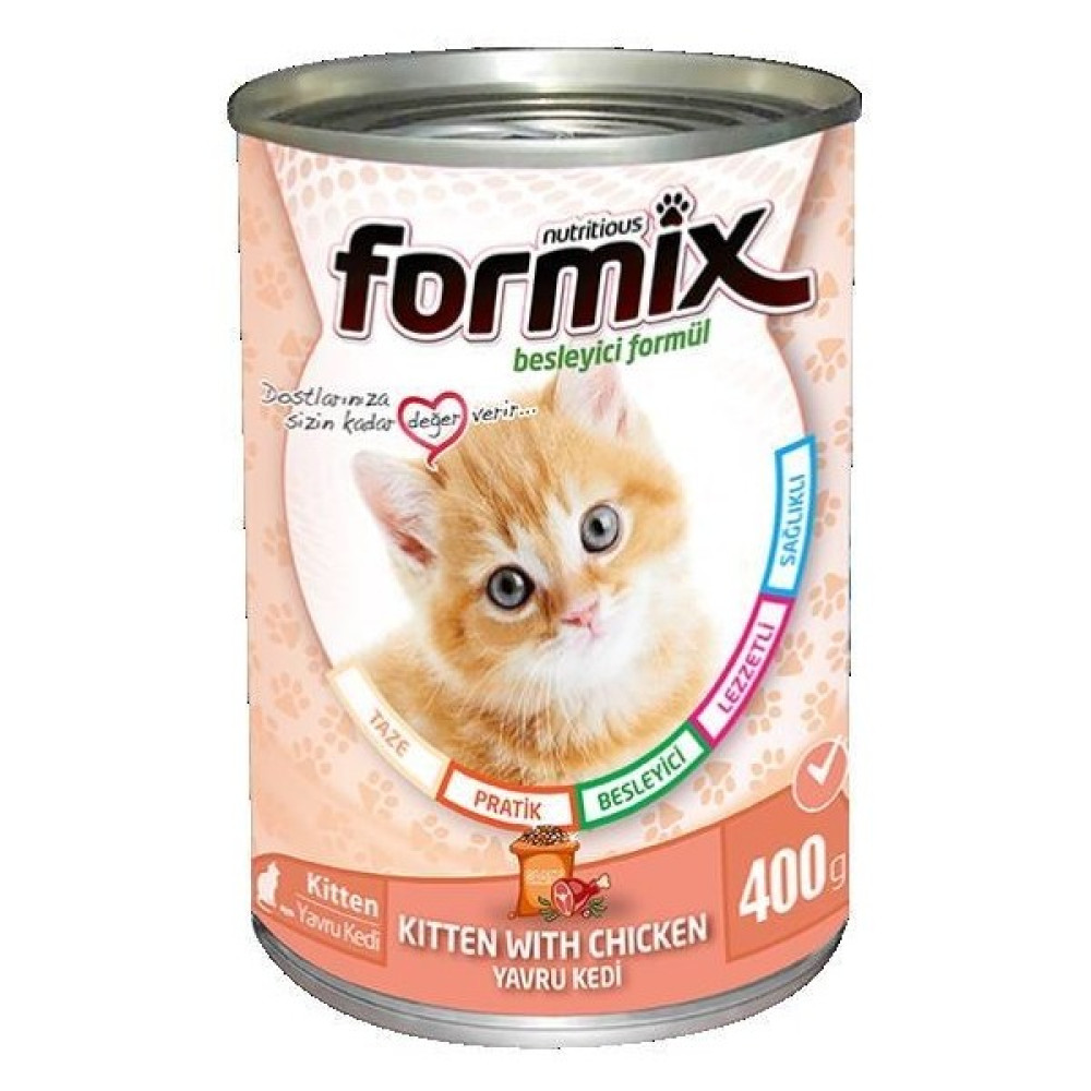Tavuk Parça Etli Soslu Yavru Kedi Kon. 400 Gr Evcil Hayvan Ürünleri Fiyatı