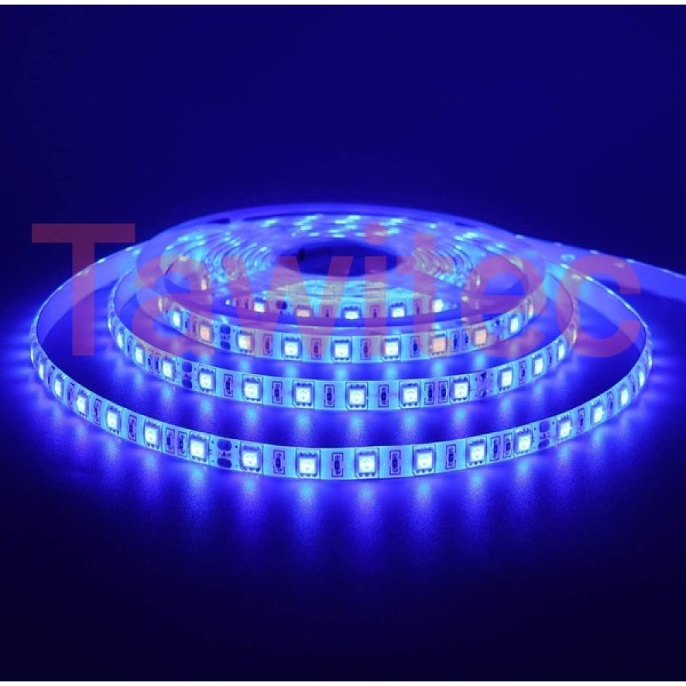 Tawitec 3 Çipli Silikonlu Şerit LED Mavi Renk 12 Volt Dış Mekan 5050 3 Chip - 5 m Led Aydınlatmalar Fiyatı