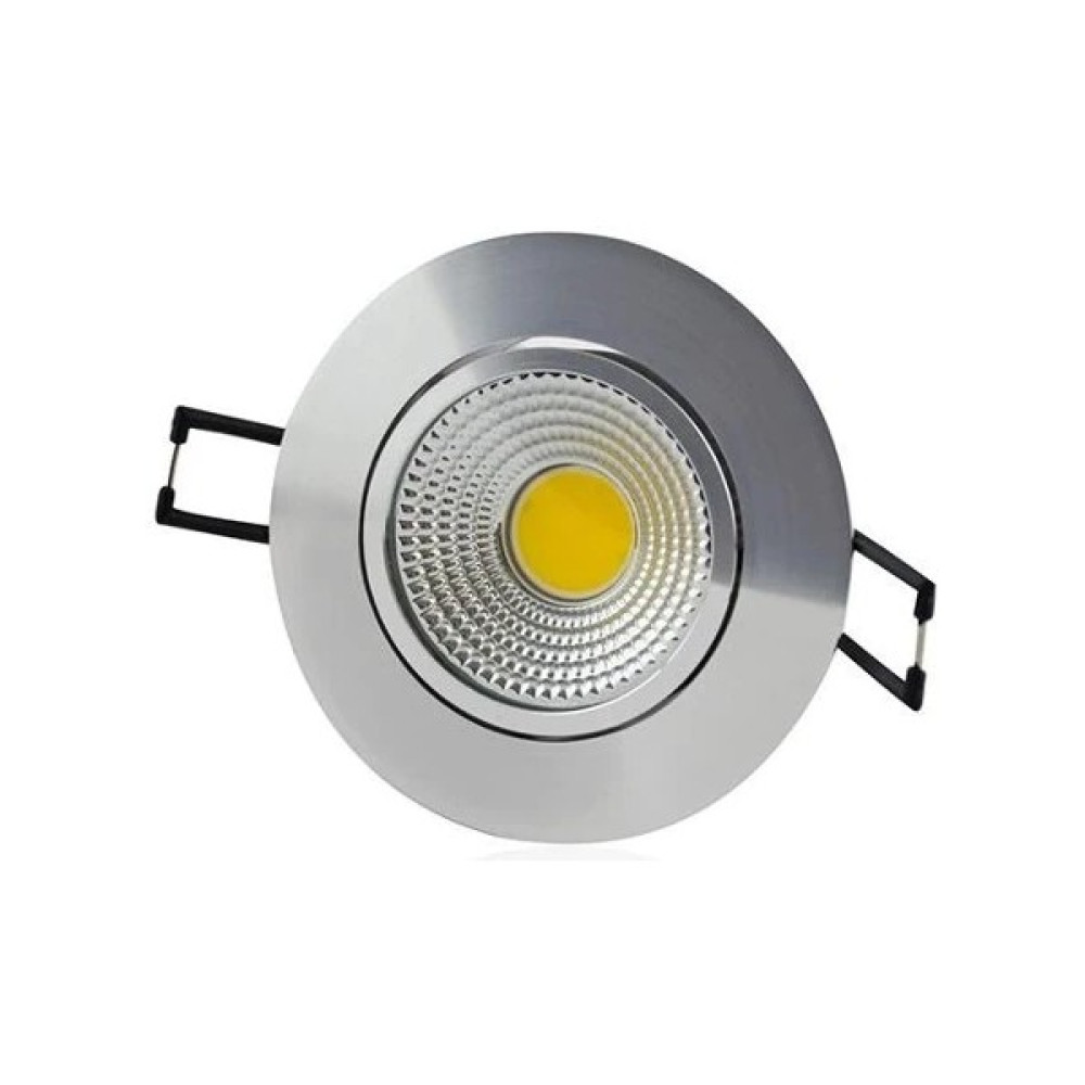 Tawitec 5W Cob LED Spot Lamba 5WATT Renk: Beyaz - Krom Kasa -Nepa 3 Adet Spot Fiyatı