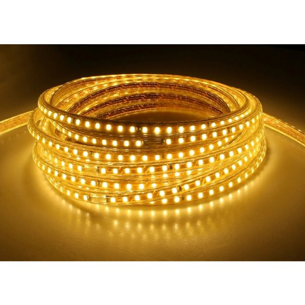 Tawitec Hortum LED 220 Volt Su Geçirmez Fiş Dahil Metrede 120 LED 10 Metre - 10 m - Amber Led Aydınlatmalar Fiyatı
