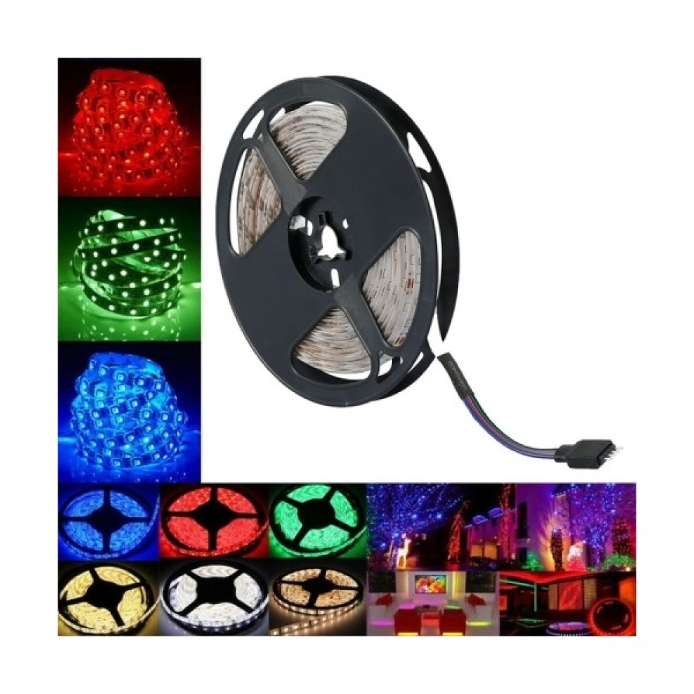 Tawitec Rgb Şerit Led 3 Çipli - Iç Mekan - 5 Metre - 5050 Smd - 5 m Led Aydınlatmalar Fiyatı