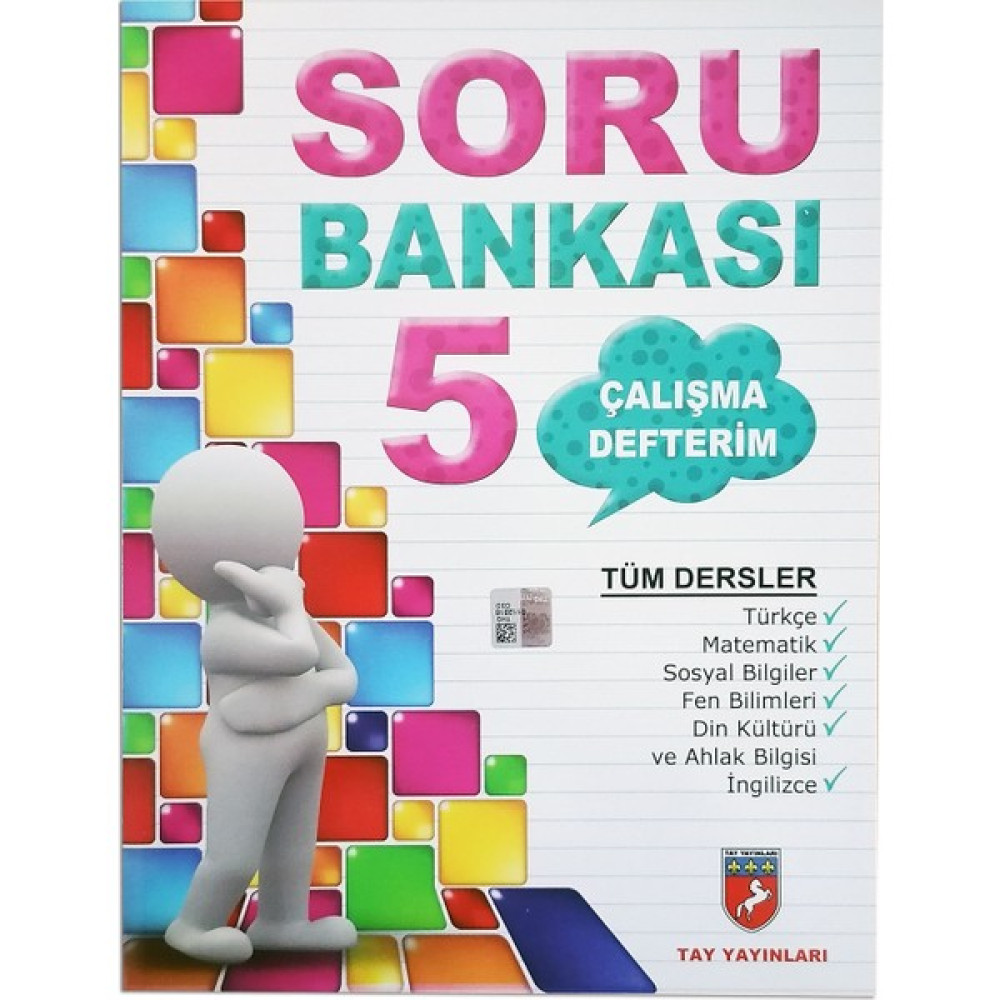 Tay Yayınları Soru Bankası 5. Sınıf Çalışma Defterim Tüm Dersler Fiyatı