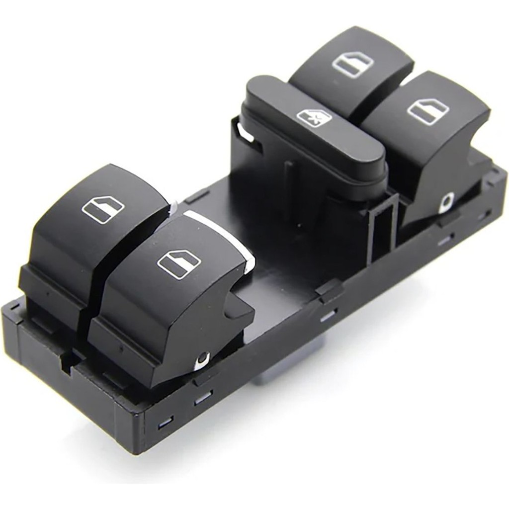 Taycarex Volkswagen Polo Kasa Sol Dörtlü Cam Açma Düğmesi Anahtarı 2009-2014 Krom SSD / Solid State Drive Fiyatı