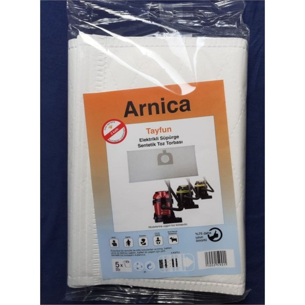 Tayfun Süpürge Toz Torbası Bez 5 Adet Arnica Toz Torbası Elektrikli Süpürge Aksesuarları Fiyatı