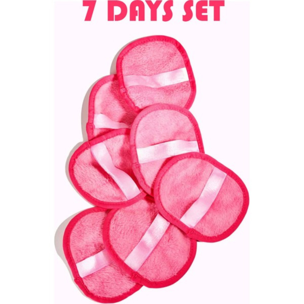 TAYMADA Makyaj ve Yüz Temizleyici - Sadece Su Ile Makyaj Temizleme - Pink Ped -7li Pembe Ped Set Oto Boyaları Fiyatı