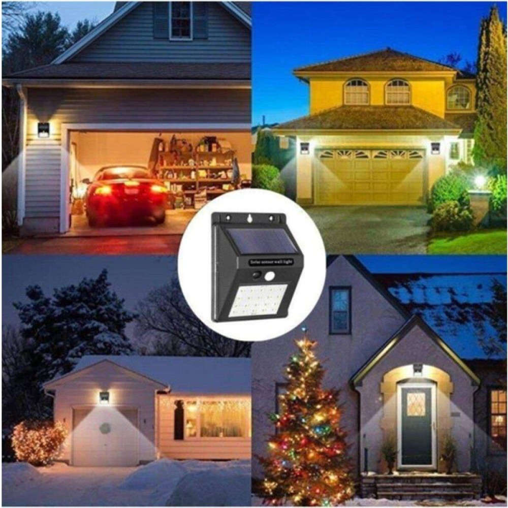 Tazador Hareket Sensörlü Güneş Enerjili LED Aydınlatma Dış Mekan Bahçe 20 LED Li - Beyaz Dış Mekan & Bahçe Oyuncakları Fiyatı