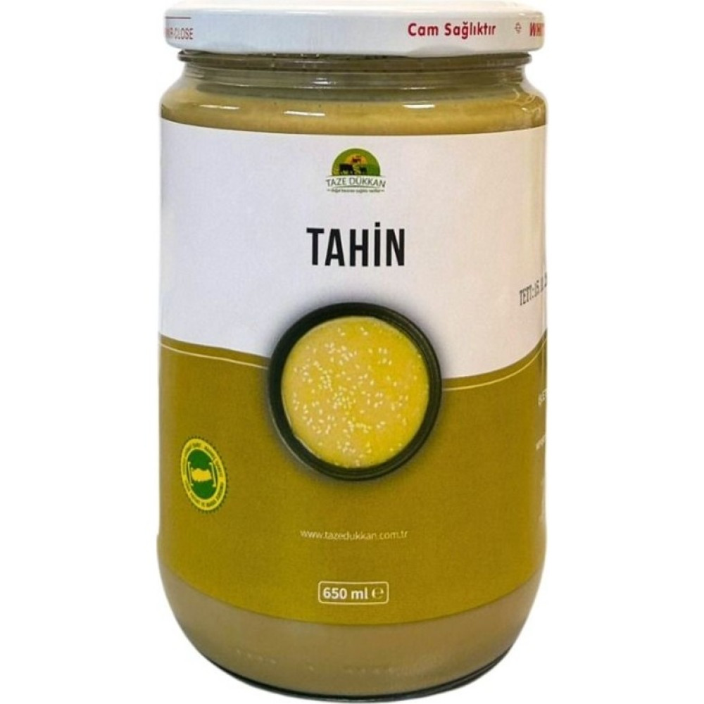 Taze Dükkan Fethiye Tahini 650gr - 650 gr Tahin Pekmez ve Helva Fiyatı