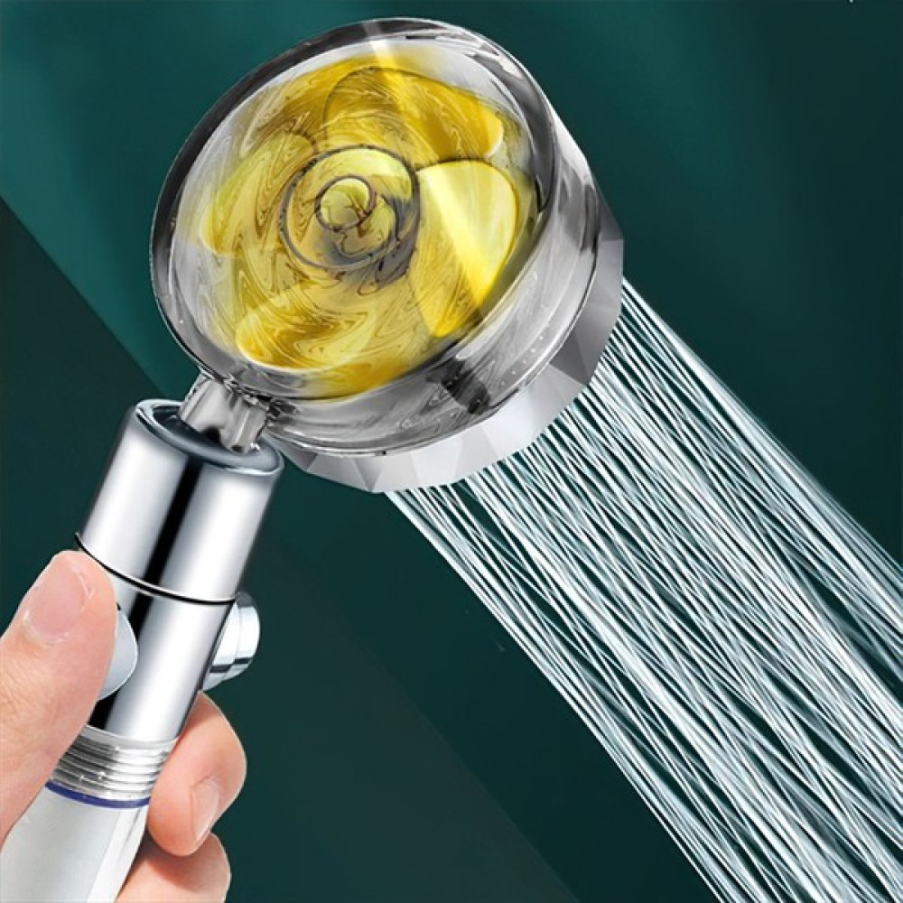 Tazyikli 360 Derece Duş Başlığı Turbo Pervaneli Duş Başlığı Fiyatı