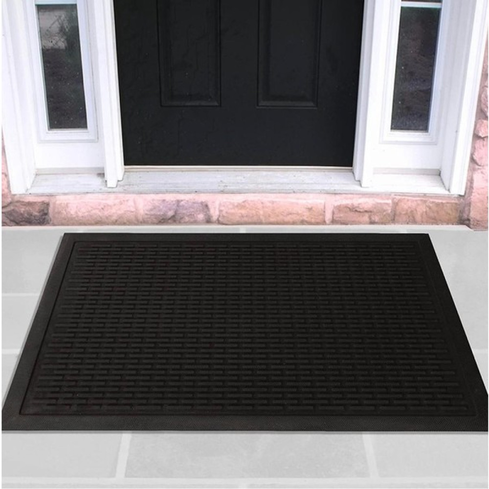 T&B HOME Dekoratif Yıkanabilir Siyah Dış Kapı Önü Paspası TB988504-004 - 45 x 70 cm Paspas Fiyatı