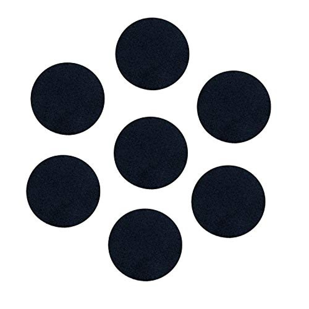 tBesme Black Adhesive Felt Circles; Adhesive Black Felt Circles for DIY and Sewing Handcraft, 1 Inch, Pack of 100