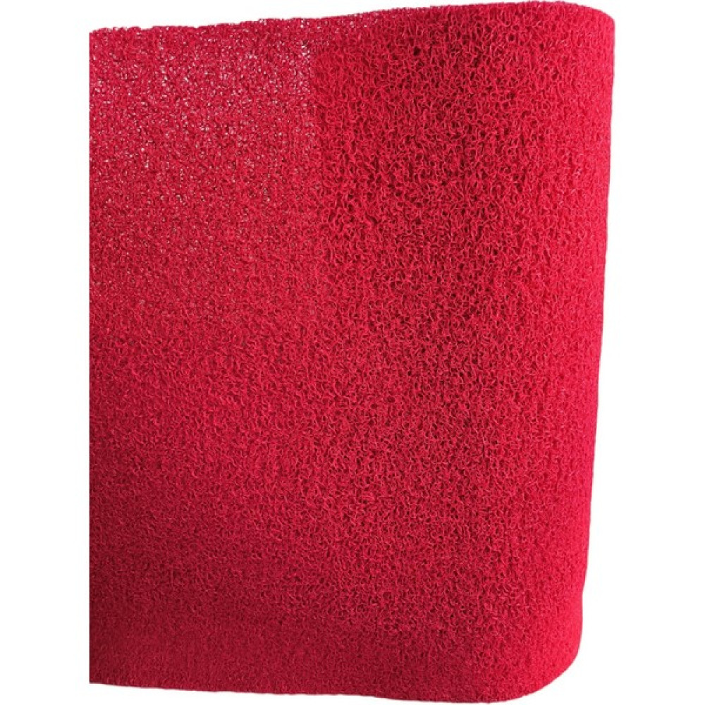 Tbm Plastik Kaydırmaz Kıvırcık Kırmızı Paspas En: 120CM - 120 x 150 cm Paspas Fiyatı