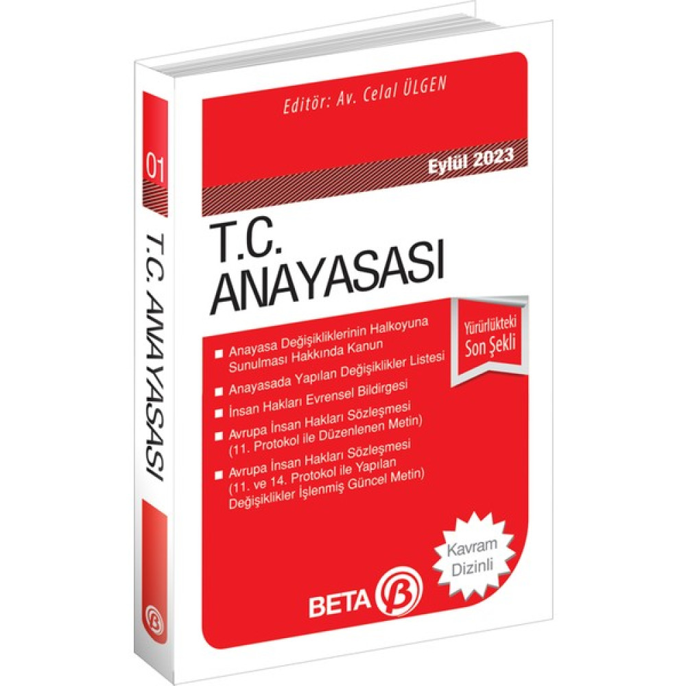 T.C. Anayasası Eylül 2023 (Cep Boy) Akademik Fiyatı