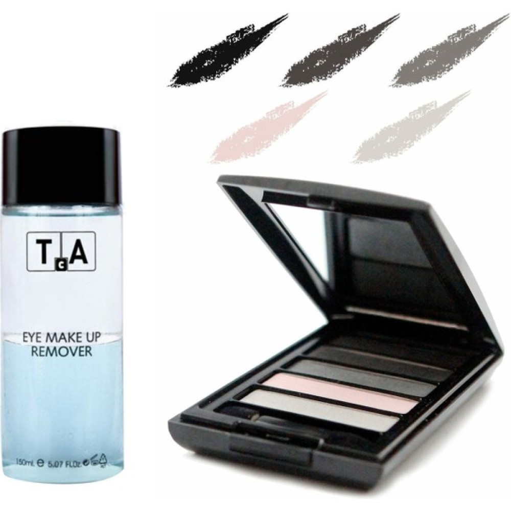 Tca Studio Make-Up Göz Farı Paleti 5 Smokey Eye + Makyaj Temizleyici Göz Farı Fiyatı