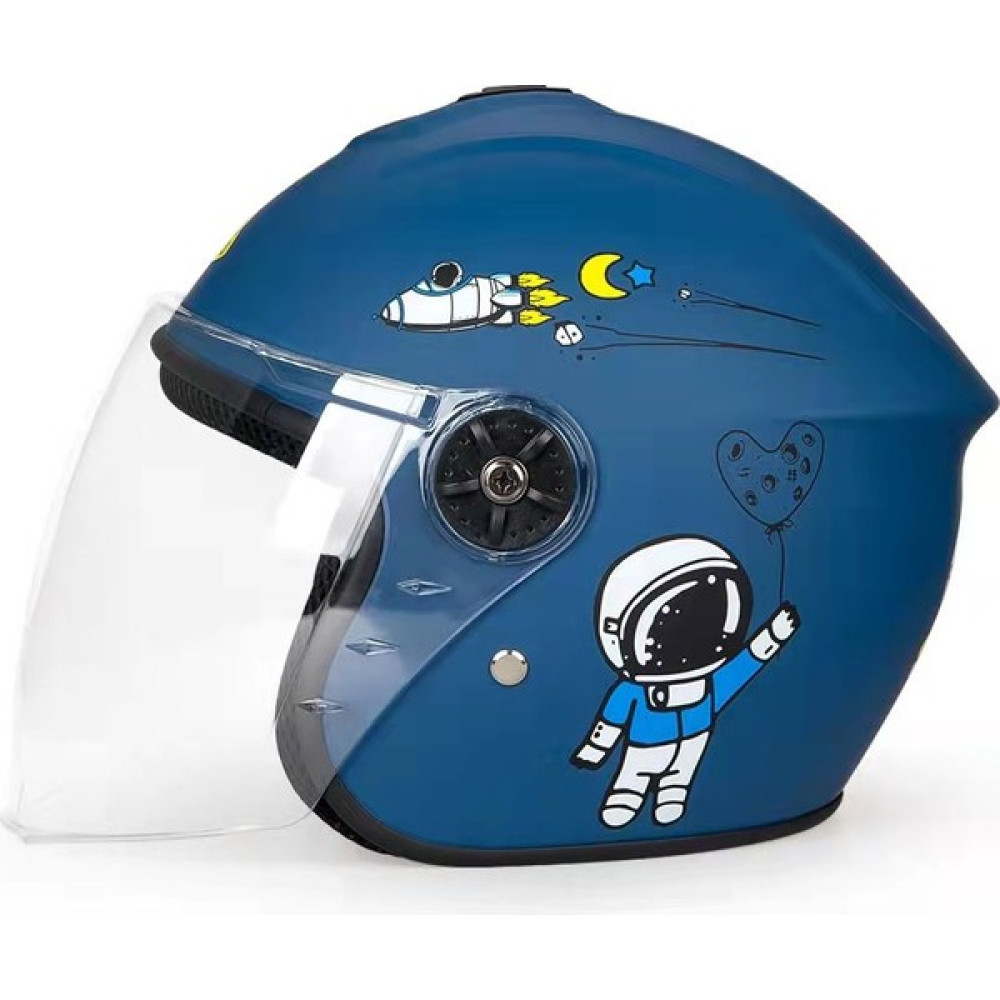 Tcherchi Dört Mevsim Evrensel Kask Çocuk Baret Kask (Yurt Dışından) - Koyu Mavi - 54 - 62 cm Motorsiklet Kaskları Fiyatı
