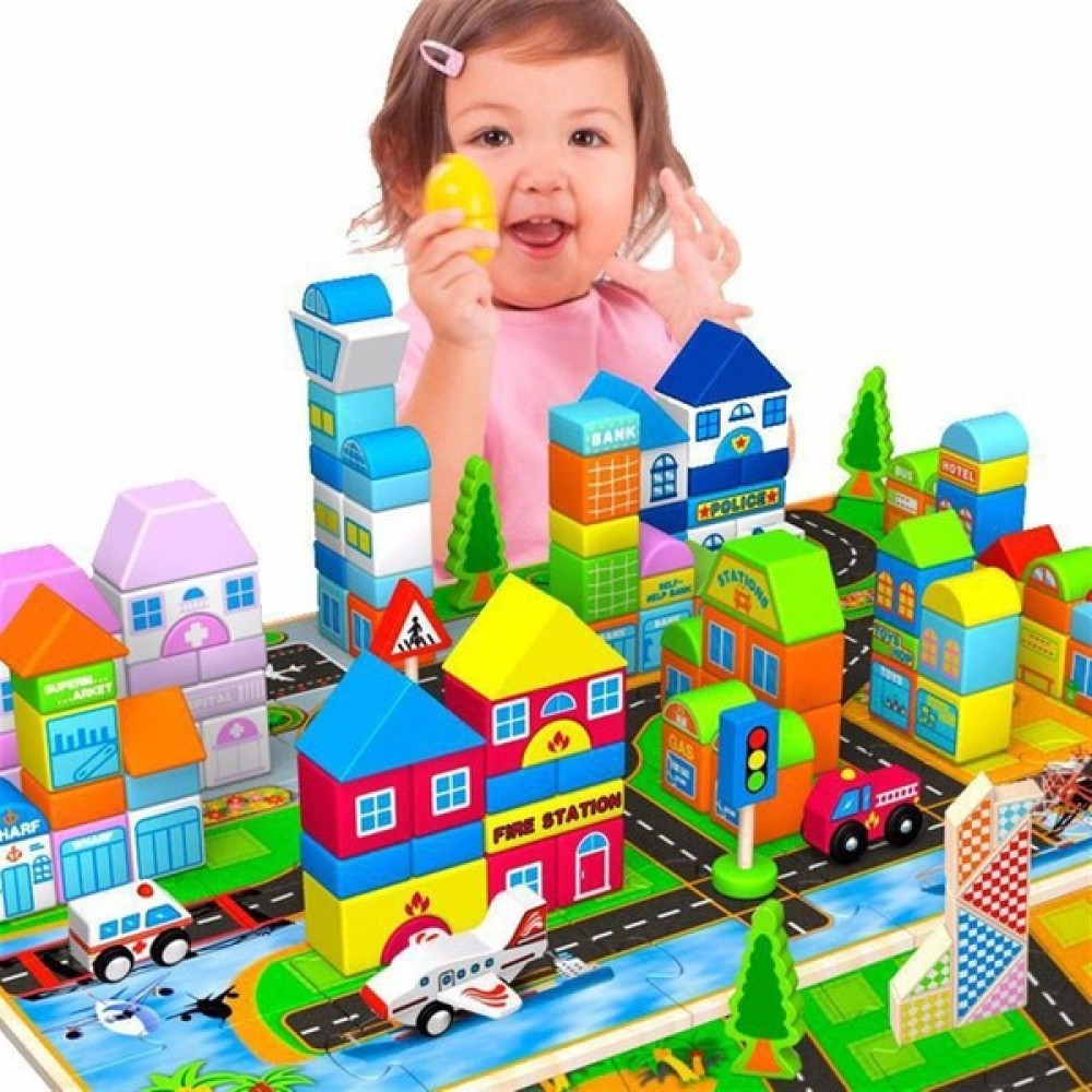 Tcherchi Minta 1-2-3-6 Yaş Arası Çocuklar Için Ahşap Yapboz Oyuncak Bloklar Eğitici Oyuncak Fiyatı