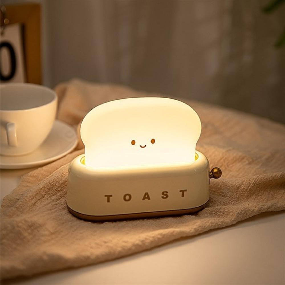 Tcherchi Tost Ekmeği Şeklinde LED Gece Lambası (Yurt Dışından) - Sarı Masa Lambası Fiyatı