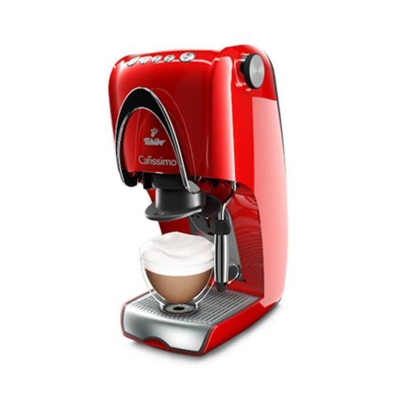 Tchibo Cafissimo Classic Hot Red 1500 ml Su Hazneli 10 Fincan Kapasiteli Espresso ve Cappuccino Makinesi
