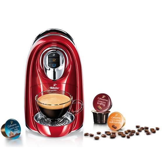 Tchibo Cafissimo Compact Kırmızı Kahve Makinesi