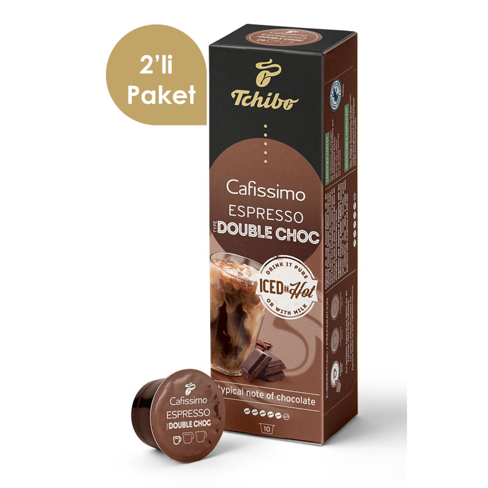 Tchibo Cafissimo Espresso Double Choc Aromalı 2x10 Adet Kapsül Kahve Kahve Fiyatı