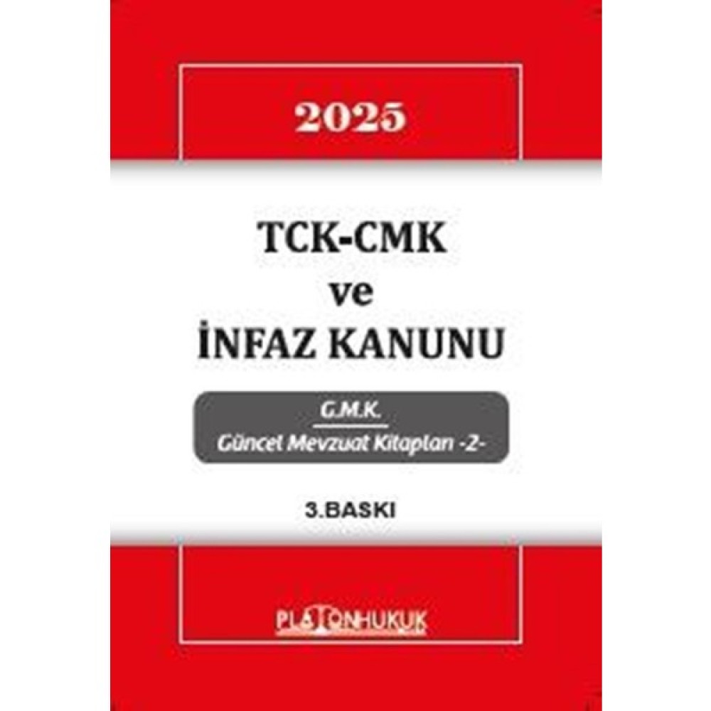 TCK‐CMK ve İnfaz Kanunu 3. Baskı Cep Kanunları Fiyatı