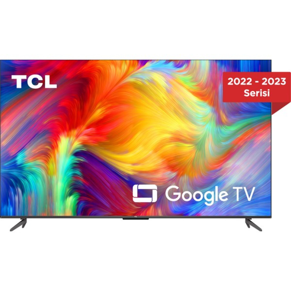 TCL 50P735 50" 127 Ekran Uydu Alıcılı 4K Ultra HD Smart Google LED TV Televizyonlar Fiyatı