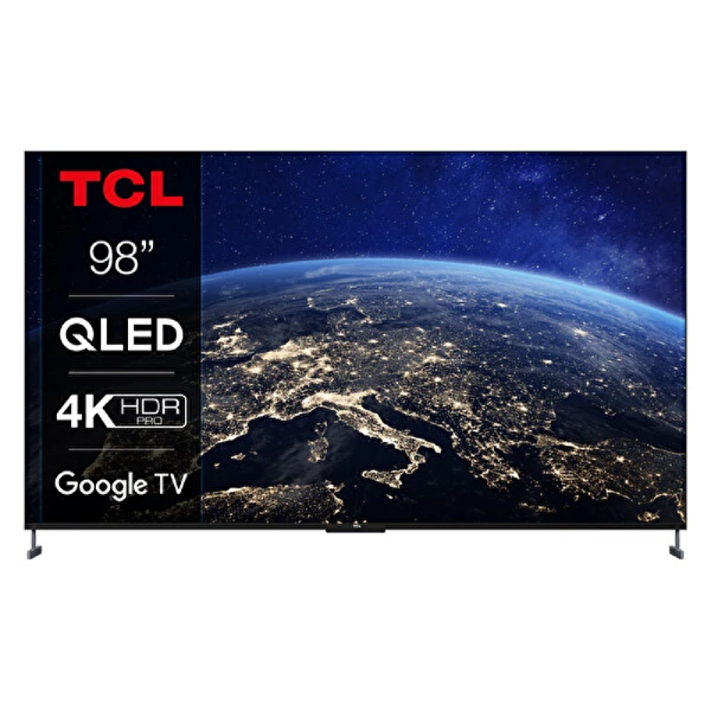 TCL 98C735 98" 248 Ekran 4K Uhd Google Smart Qled TV Televizyonlar Fiyatı
