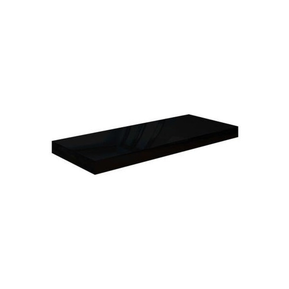 T.concept Dekoratif, Dikdörtgen Duvar Köşe Rafı Siyah 60 cm Kitaplık - Duvar Rafı & CD / DVD Rafı Fiyatı