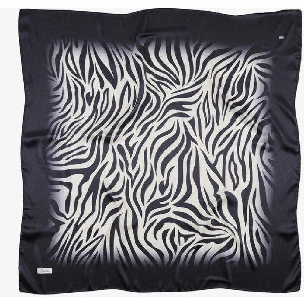 tcrazy T-Crazy Kristal AP24 Zebra Desen, Kırışmaz, Iç Göstermez, Şık Tasarım 100X100 Zebra Eşarp Eşarp Fiyatı