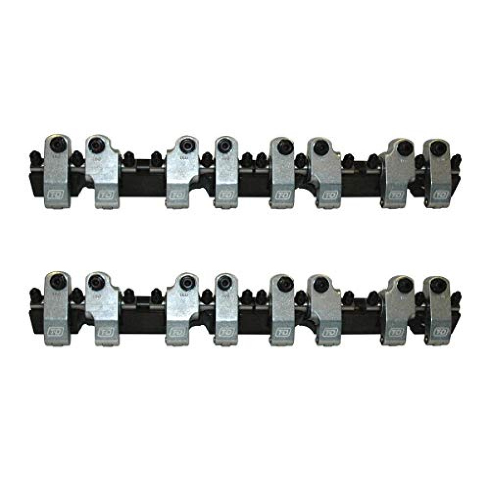 T&D Machine Products T&D (2301-160/160) 1.6/1.6 Ratio Rocker Arm Shaft Kit for Small Block Chevy
