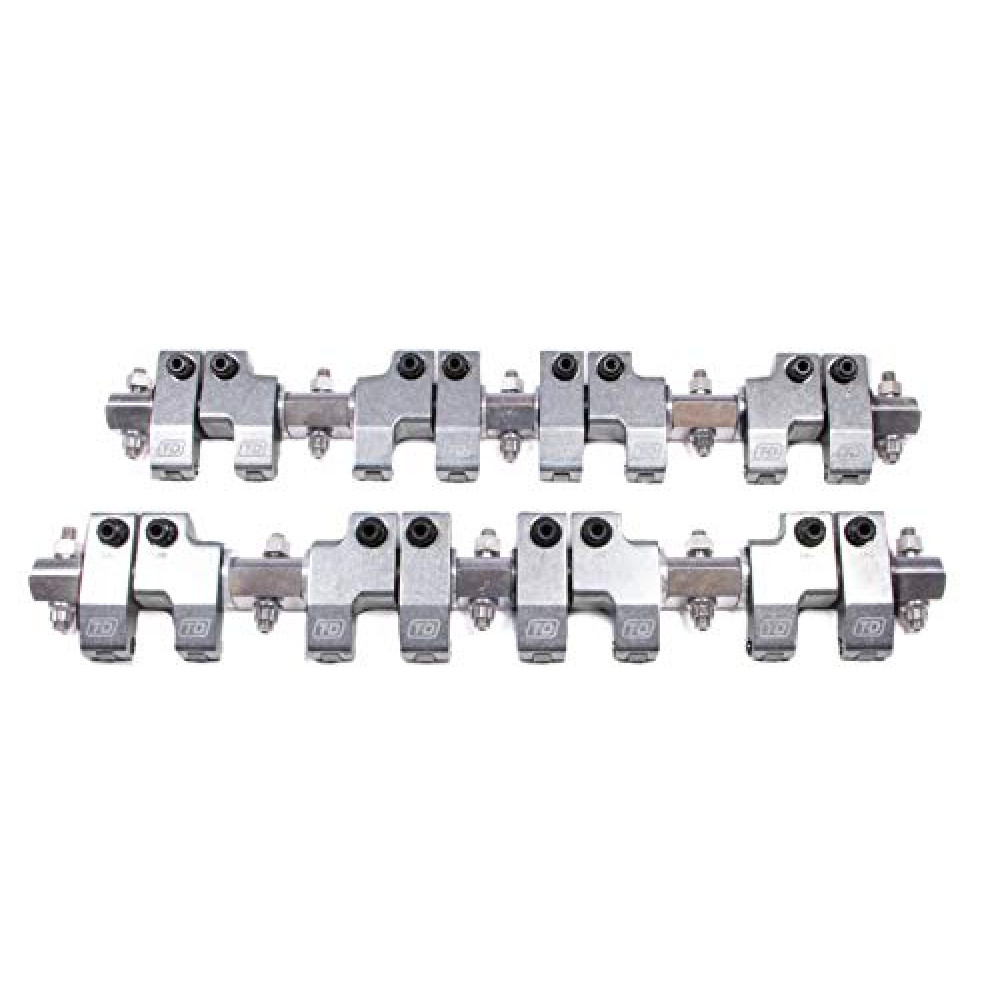 T&D Machine Products T&D (7341-165/165) 1.65/1.65 Ratio Rocker Arm Shaft Kit for Small Block Ford