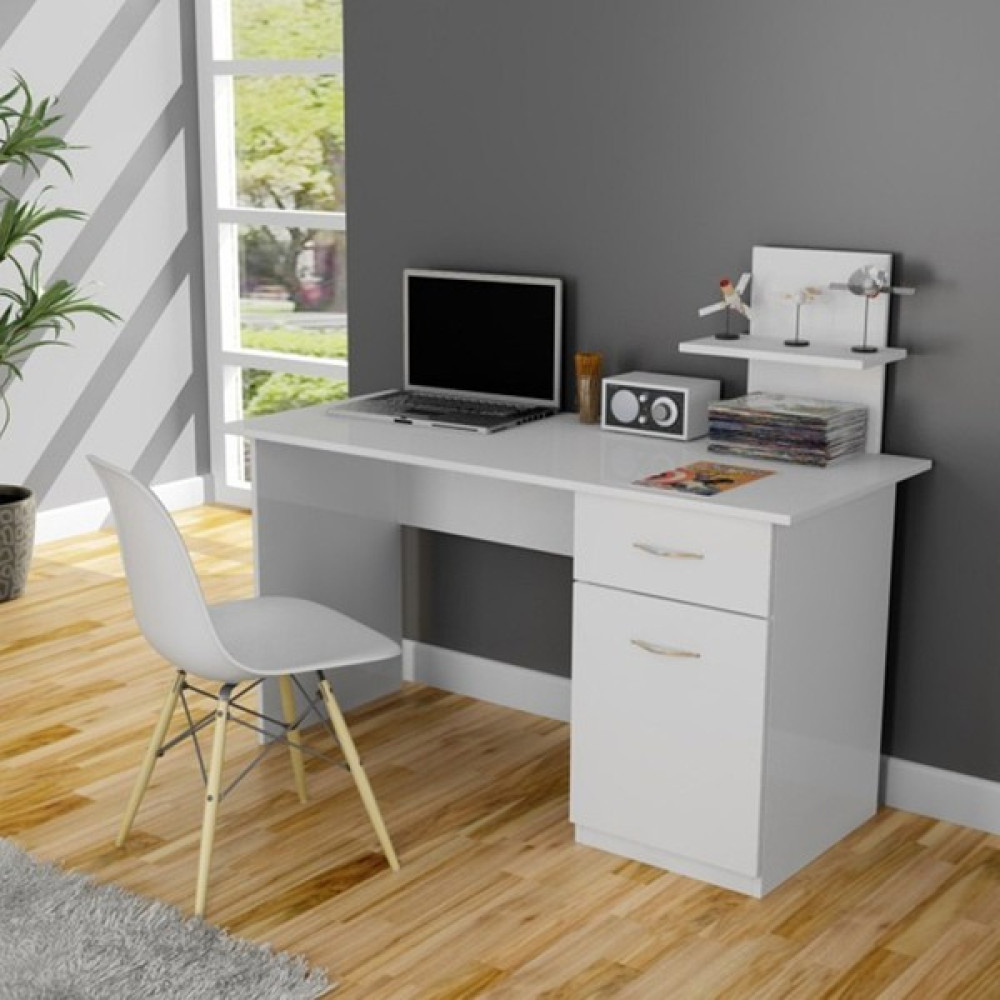 Tdesigno Lavanta Çalışma Masası - Beyaz - Y: 72 cm D: 50 cm G: 120 cm Çalışma Masası Fiyatı