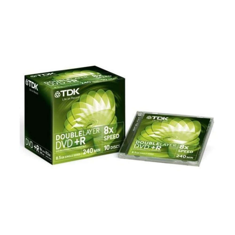 TDK 8.5GB 8X Double Layer Kutulu DVD+R DVD+R85DL8X CD / DVD Aksesuarları Fiyatı