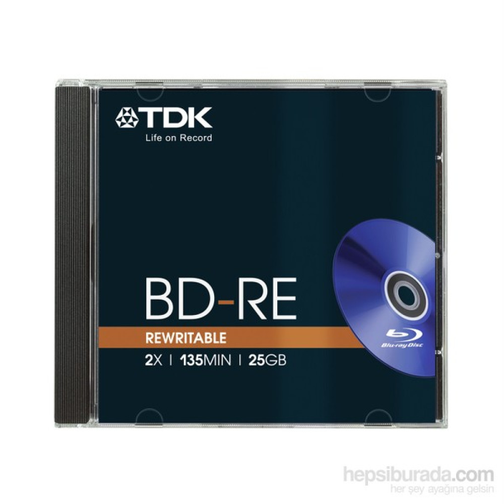 TDK Tekli Blu-Ray Kalın Kutu 2x 25GB BD-RE CD / DVD Aksesuarları Fiyatı