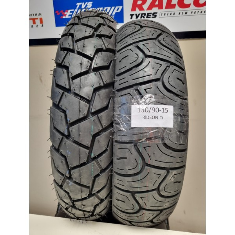 TDT Chopper Motorsiklet Lastiği Takım 130/90-15 ve 110/90-16 Rideonallegre Lastikler Fiyatı