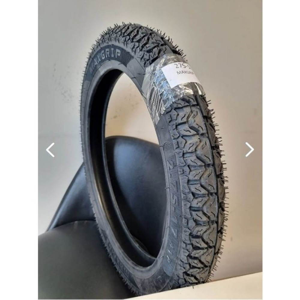 Tdt Tyres 275-17 Motorsiklet Lastiği TT (İÇ LASTİKLİ TİP) Maxgrip Lastikler Fiyatı