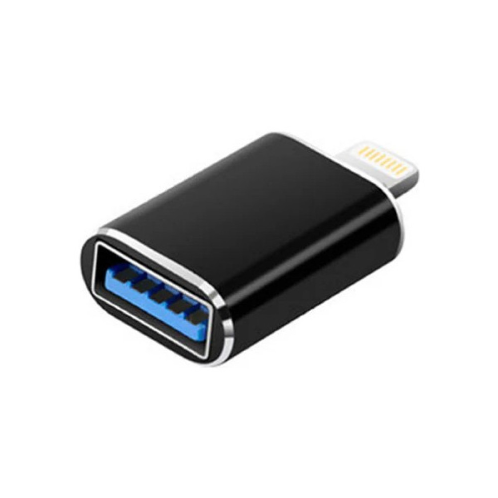 Te-Dos TD-C3308 Otg USB To iPhone Lightning Dönüştürücü - Siyah Bilgisayar Çevirici ve Adaptörü Fiyatı