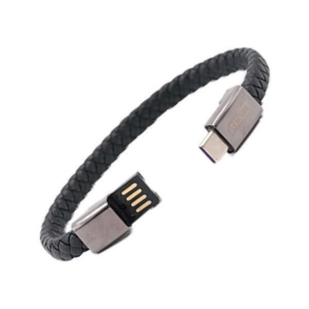 Te-Dos Type-C Usb-C To USB Deri Bileklik Modeli Iphone Android Uyumlu Data Şarj Veri Aktarım Kablosu - Siyah Oto Boyaları Fiyatı
